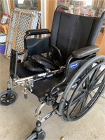 INVACARE 9000XT WHEEL CHAIR W/FOOT RESTS