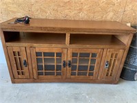 FOUR DOOR TV STAND GREAT CONDITION