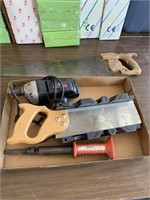CRAFTSMAN ELECTRIC DRILL MITER SAW AND MORE