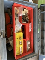 STEP STOOL TOOLBOX AND CONTENTS