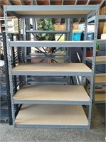 6' Metal Shelf-5 Shelves