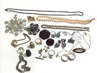 Nice Vintage Mixed Costume Jewelry Group