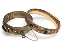 Pair Antique Bangle Bracelets