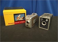 Vintage Kodak Brownie Movie Camera Model 2