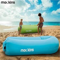 $44.99 Mockins Inflatable Lounger Air Sofa Blue