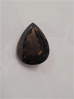 ~20Ct Natural Smoky Quartz Looose Gemstone SJC