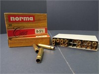 (40) Norma Unprimed Cases of 8 x 57 J