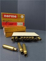 (60) Norma Unprimed Cases of 6.5 Carcano