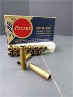 (18) Peters 35 Remington Brass Cases