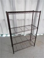4-Shelf Metal Garage Storage Cart: 14" x 36" x 55"