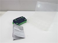 Brother P-Touch Label Maker & Plastic Organizer