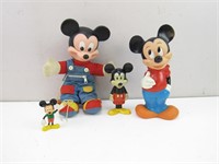 Vintage Mickey Mouse Figures