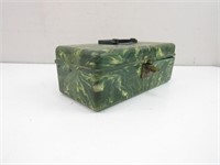 Vintage Tackle Box w/ Fishing Items