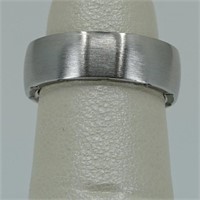 Ladies 14kt white gold 6mm band