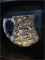 BLUE AND WHITE PITCHER