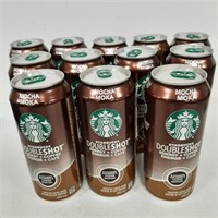 12 PCS OF 444ML STARBUCKS DOUBLESHOT