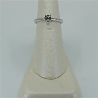 Platinum solitaire mounting for 1/2 ct