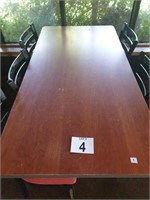 Table & 6 Metal chairs
