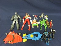 Lot Mix Toys Figures and Pieces Marvel, Star Wars