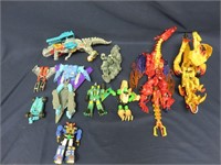 Large Lot of Transformers BeastWars G1 Toys