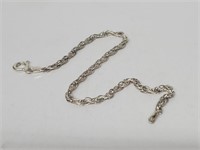 .925 Sterling Silver Chain Bracelet