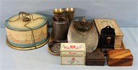 Vintage Kitchen Items Incl. Tin Scoop