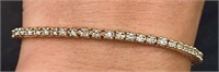 14k Yellow Gold 1.97 cts Diamond Bracelet