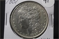 1887-P Uncirculated Morgan Silver Dollar