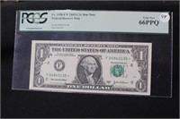 2003-A $1 Star Note PCGS 66PPQ