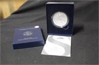 2008 1oz .999 U.S. Silver Eagle With COA