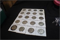 Lot of 20 1964-P&D Silver Kennedy Half Dollars