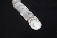 Lot of 20 1964 Silver Kennedy Half Dollars