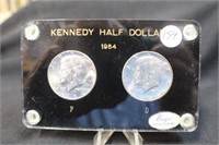 1964 Kennedy P&D Silver Half Dollars