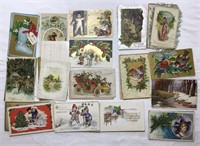 55 Antique Christmas Post Cards