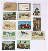Lot of Automobile Post Cards