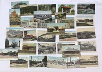 25 plus Railroad Postcards New York State