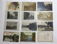 Tioga Center, Nichols, Barton, NY Post Cards