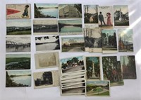 Approx 50 Owego NY Postcards