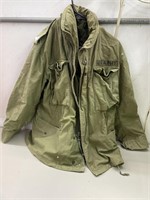 Military coat - needs cleaned