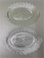 2 bicentennial plates - approx 9.5 in long