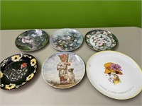6 decorative plates