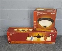 2x Lighting Fixtures - New Sealed Boxes