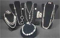 Modern Jewelry Lot Necklaces Bracelets Earrings
