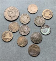 Lot Of Old American Type Coins