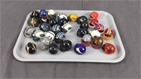 32x Assorted Mini Football Helmets