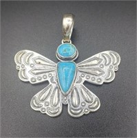 Cody Cr Turquoise Sterling Silver .925 Butterfly