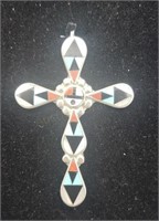Zme Zuni Nm Turquiose Sterling Silver .925 Large