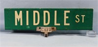 Middle Street Sign