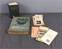 Vintage Mechanics / Machinery Books