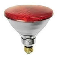 PHILIPS-175W PAR38 Heat Lamp Red Hard Glass